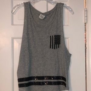 PINK size XS fits like a S. Little bit of wear but is still in good condition